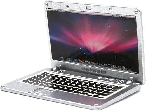 Accesorios de casa de muñecas 1:12 Mini portátil de plata escala modelo de escena en miniatura