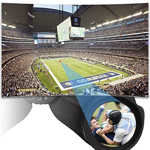 Compact Binoculars, High Powered Binoculars For Adults With Low Light Night Vision, Easy Focus Binoculars Clear For Bird Watching, Outdoor Sports Games And Concerts #TOP3