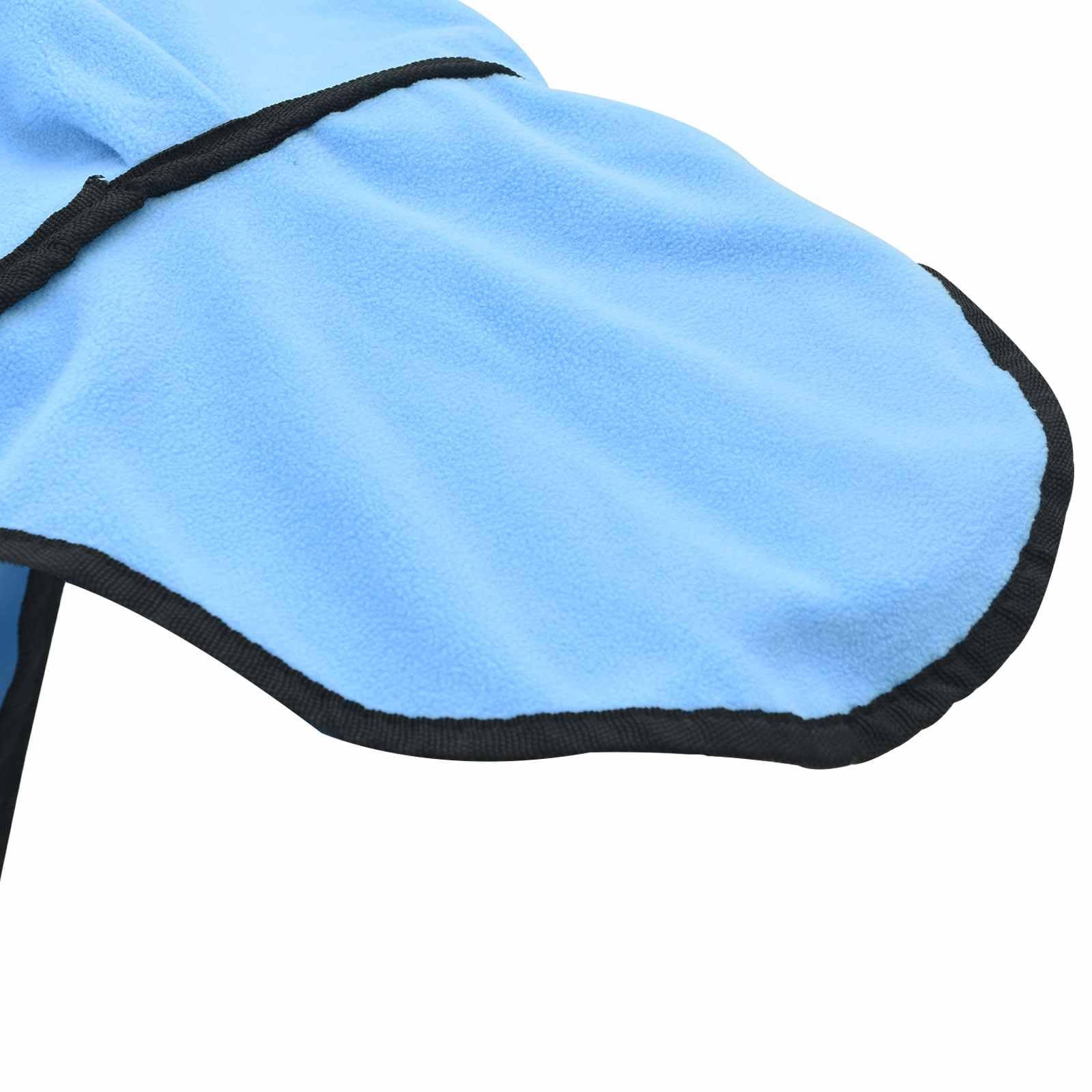 Manta para caballos Aqua de poliéster de 75 cm, impermeable, resistente al viento, transpirable, con espacio ajustable en el vientre y correa cruzada, para invierno, protección contra el frío