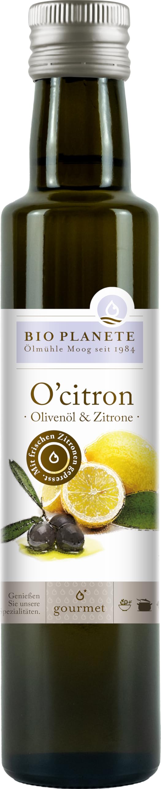 Bio Planete O'citron Olivenöl & Zitrone (6 x 250 ml)