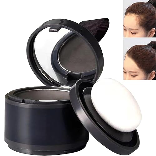 Waverlo - Polvo de sombra para cabello fino (4#negro)