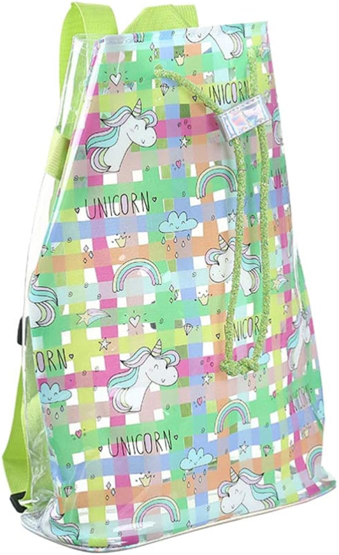see through unicorn backpack