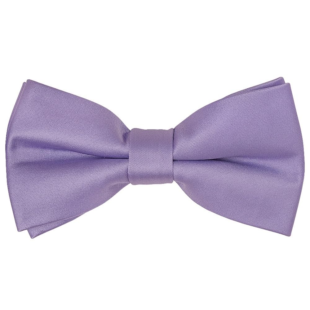 Ties R Us Boys Lavender Pre Tied Satin Bow Tie Age 4-7
