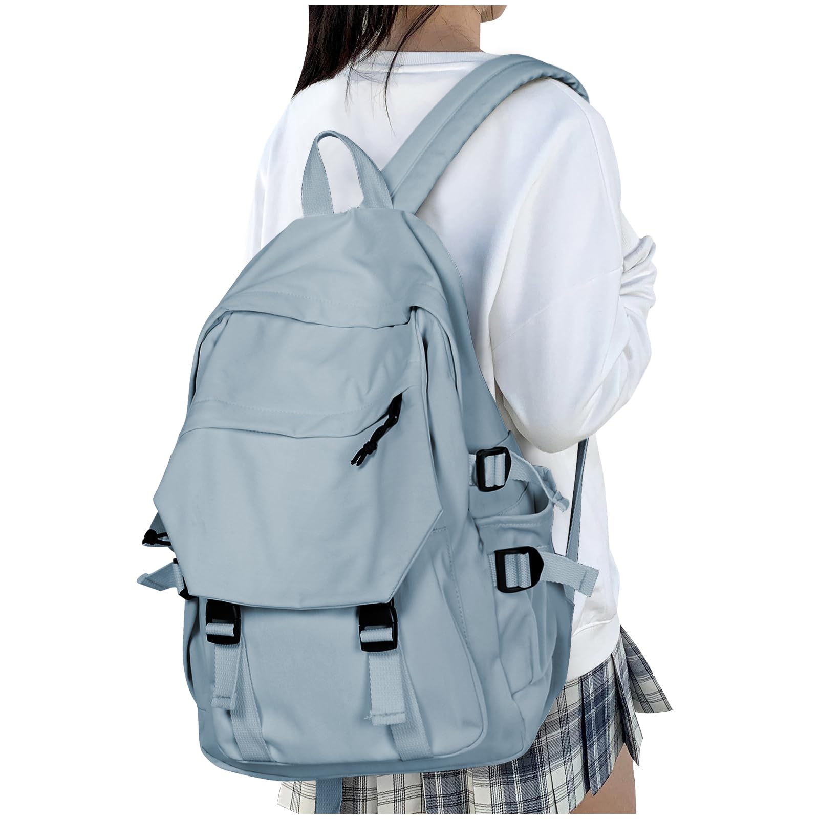 HYC00 Mochila Escolar Bolsas de viaje causales para mujer Mochila Universitaria Mochilas casual Backpack Mochilas Escolares Adolescentes Mochilas Colegio Mochila portatil 14 pulgadas Mochila Instituto