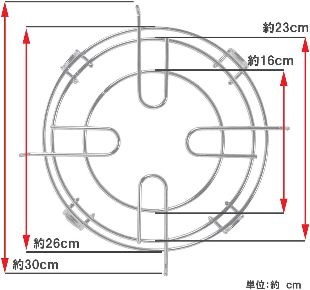 Amazon コーナン オリジナル 七輪用 ゴトク 五徳 径30x高さ6cm ｋｇ２３ ９５１８ コーナンオリジナル 鉄板 網
