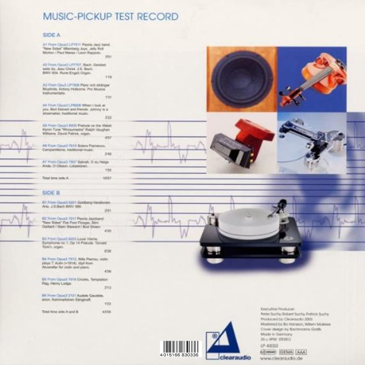 Music Pickup Test Record