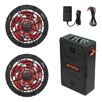 かずん2点セットファンバッテリーセット　43V 30000mAhPSE認証 かずん様専用2点セットファンバッテリーセット 43V 30000mAhPSE認証