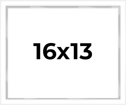 Vista 95 de Caja de sombra de 20 x 8 pulgadas, marco contemporáneo blanco – Tamaño interior 20 x 8 x 1 pulgada de profundidad – Este marco blanco está hecho