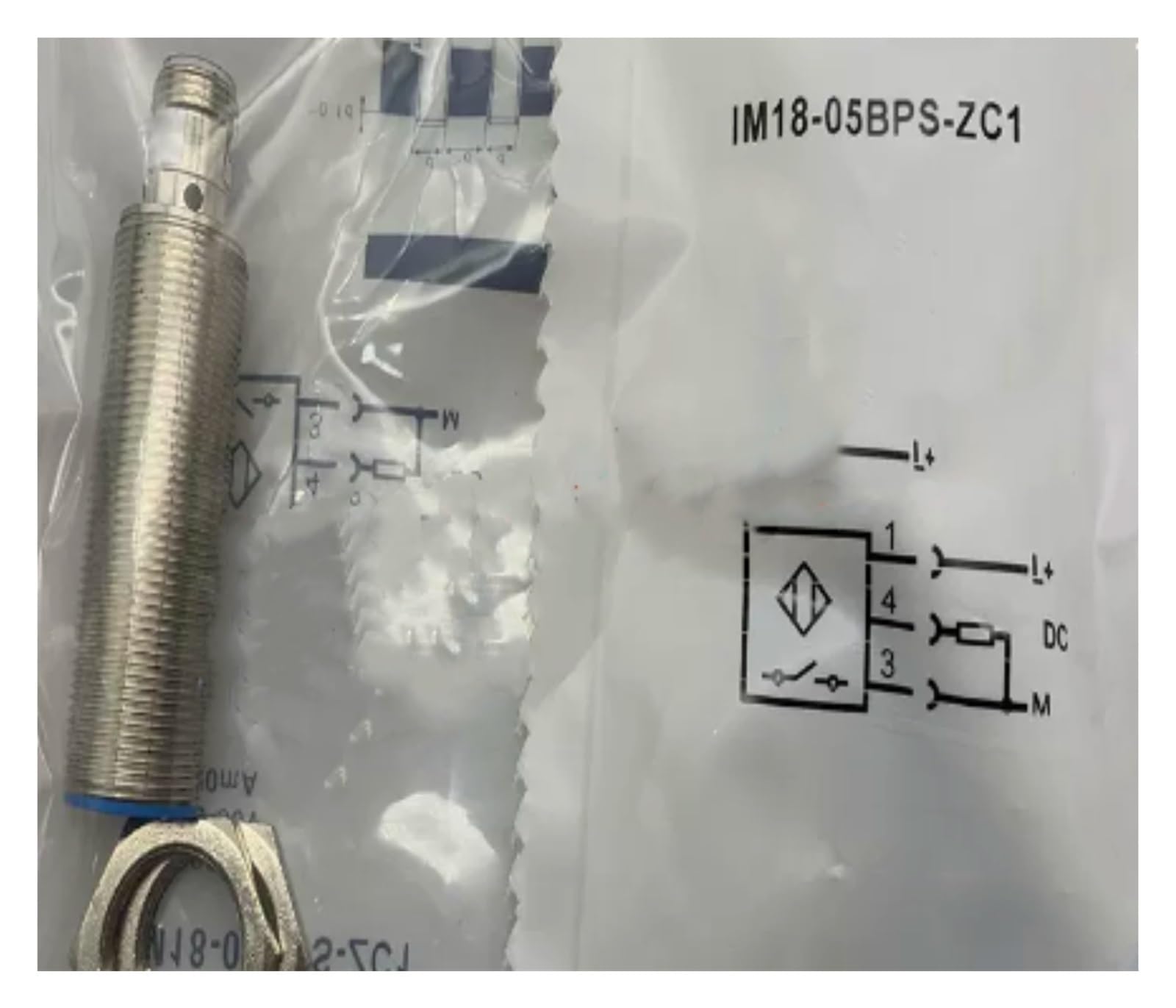 Capteur de proximite IM18-05BPS-ZC1 inductif M18 PNP NO pour automatisme