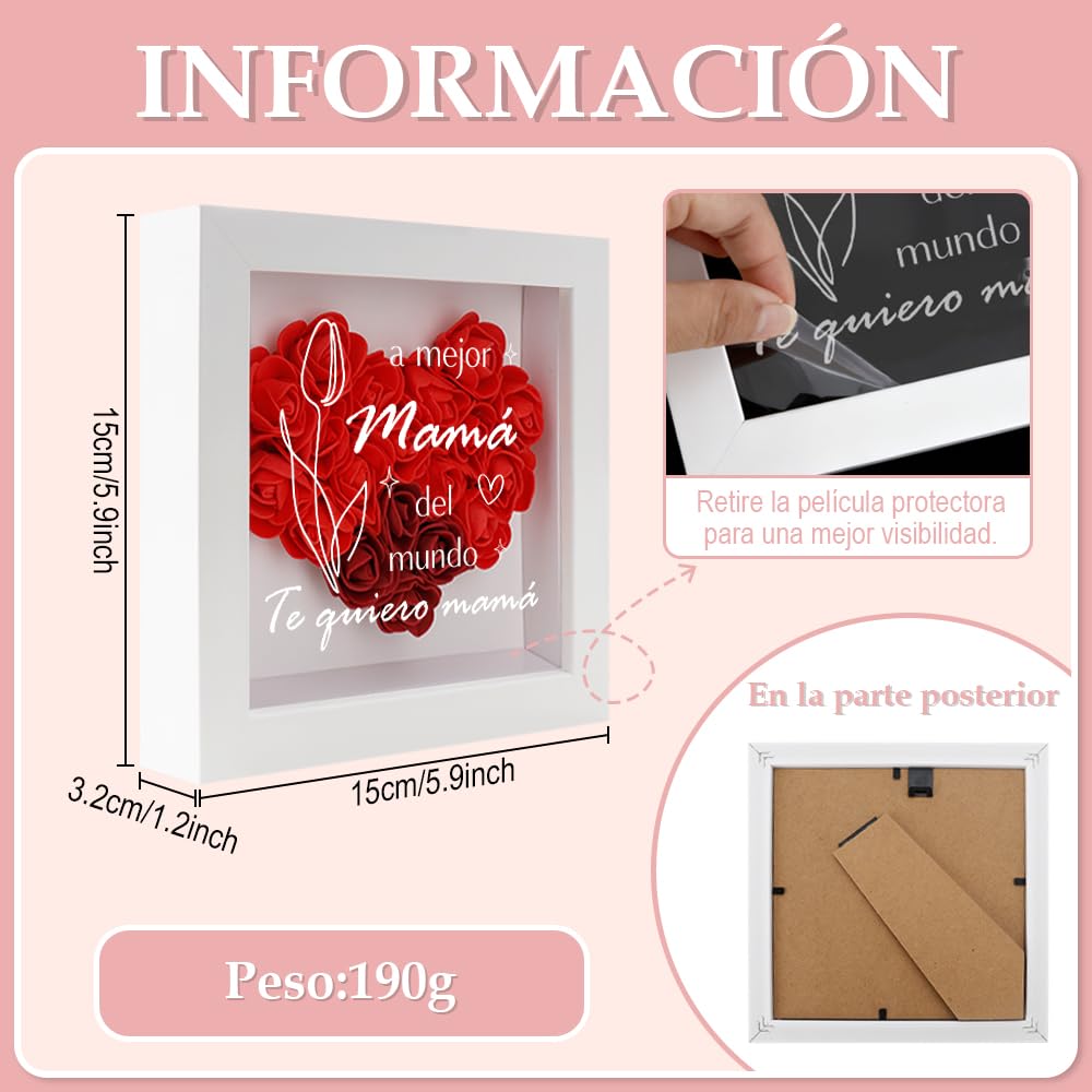 Regalos Día De La Madre Regalo Mama Marco De Fotos Regalo Cumpleaños Mama Regalos Madre Cumpleaños Navidad San Valentin