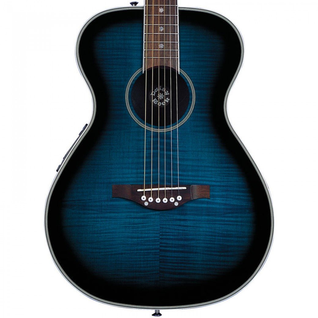 Daisy Rock DR6221-A-U Pixie A/E Guitar, Blueberry Burst : Amazon