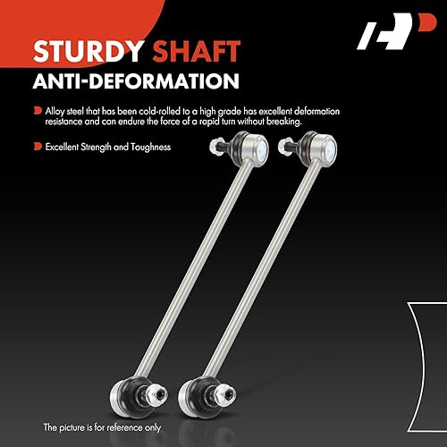 Miniatura 6 de A-Premium 2 eslabones de barra estabilizadora delantera, compatibles con BMW 323i 06-11, 325i 06, 328i 07-13, 330i 06, 335d 09-11, 335i 07-13, 335is