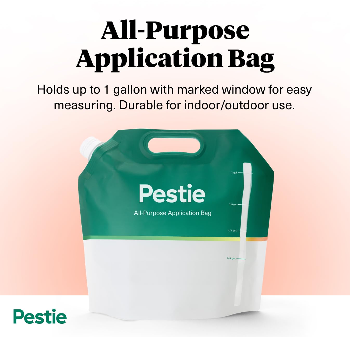 Pestie Rechargeable Garden Sprayer and Bag, for Home and Lawn, Effortless Application, Precision Control, Convenient for Indoor and Outdoor Use.