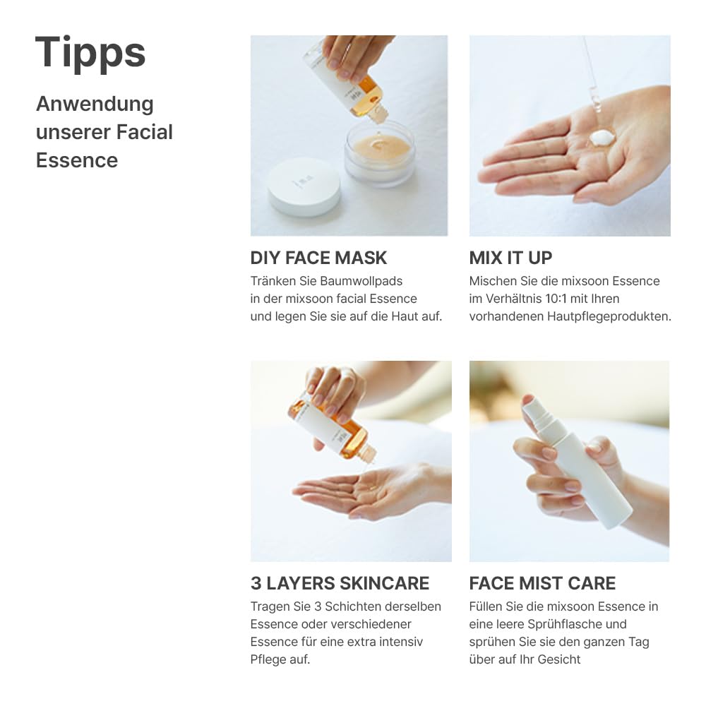 mixsoon Bifida Ferment Essence - Skin Barrier Strengthening, Rejuvenating Essence for Damaged Skin - Korean Skincare - Vegan (3.38 fl.oz / 100ml)