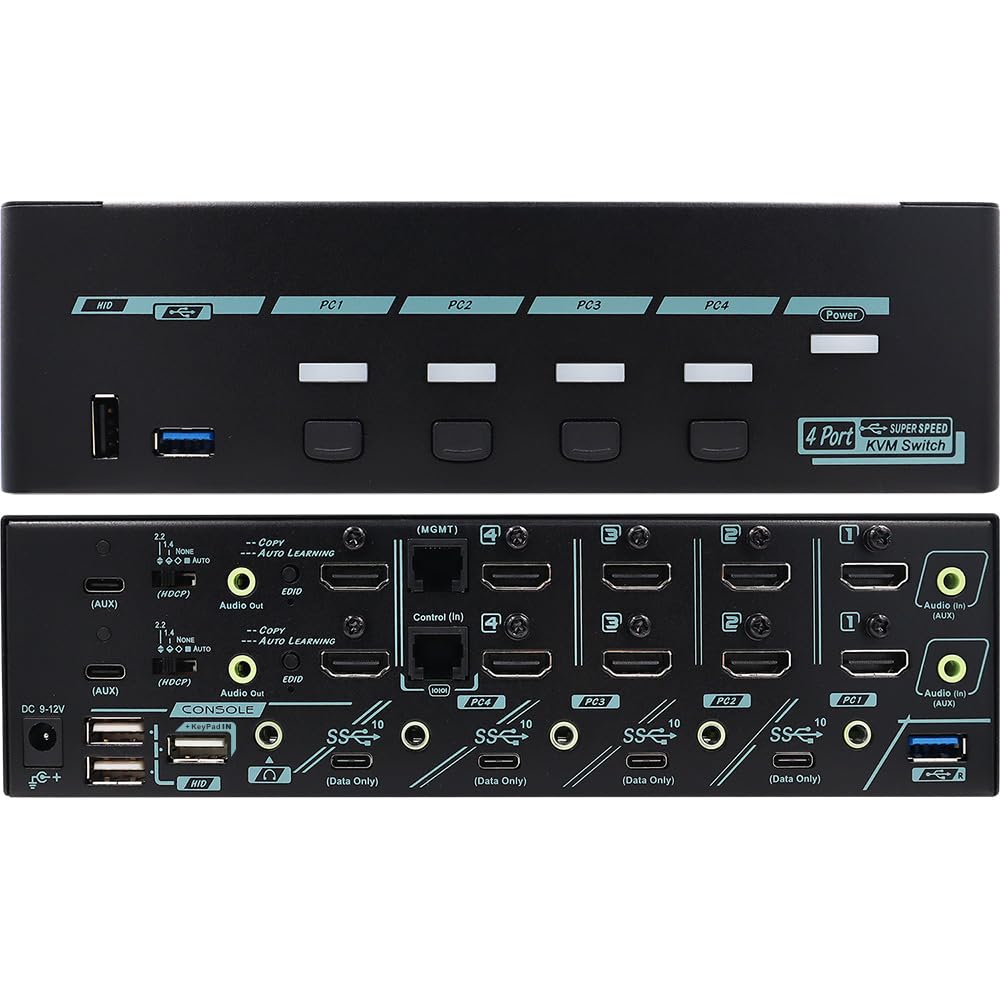 Amazon.com: Rextron HDMI 2.1 KVM Switch EDID Emulator for 4