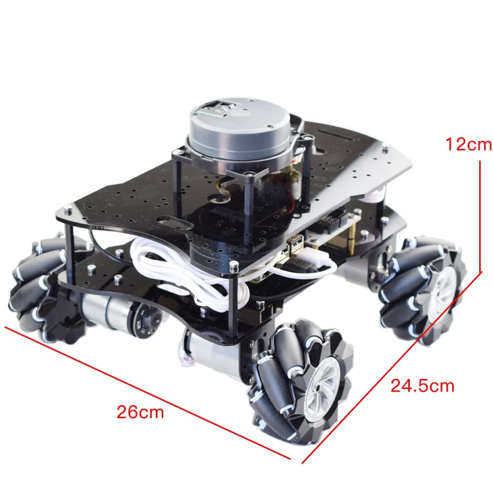 Ros Autopilot mecanum Rad Roboter Auto Chassis kit lidar positionierung automatisierter fit fit for arduino STM3. 2f103RCT6 Himbeere (Color : STM32 Package 2)