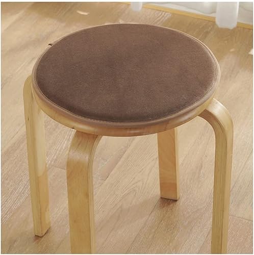 Miniatura 6 de EORNOW Cojines redondos para taburete, cojín redondo antideslizante para silla, cojín de asiento redondo de cocina, cojines de silla de taburete