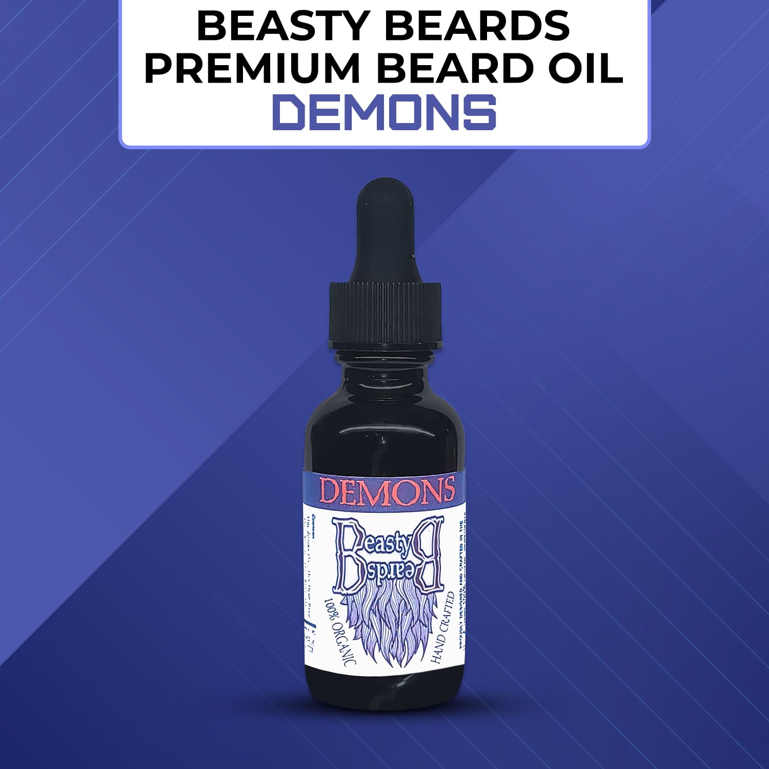 Beasty Beards - Organic Beard Oil - 1floz/30ml - Demons