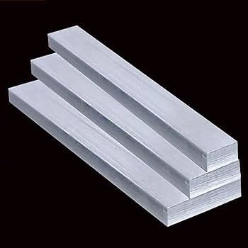PATIKIL 6061 T651 Aluminum Sheet Metal 4 X 6 X 3/8 (0.4") 3 Pieces Flat
