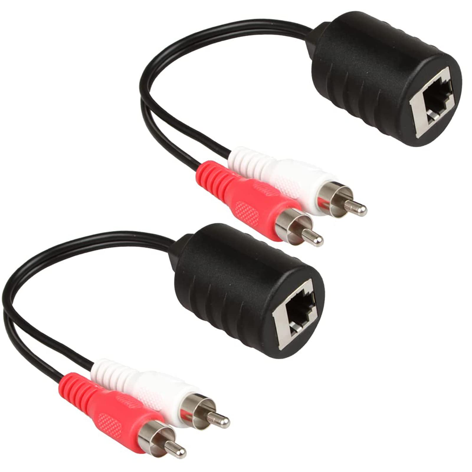 Amazon.com: LINESO 2Pack Stereo RCA to Stereo RCA Audio (to RJ45