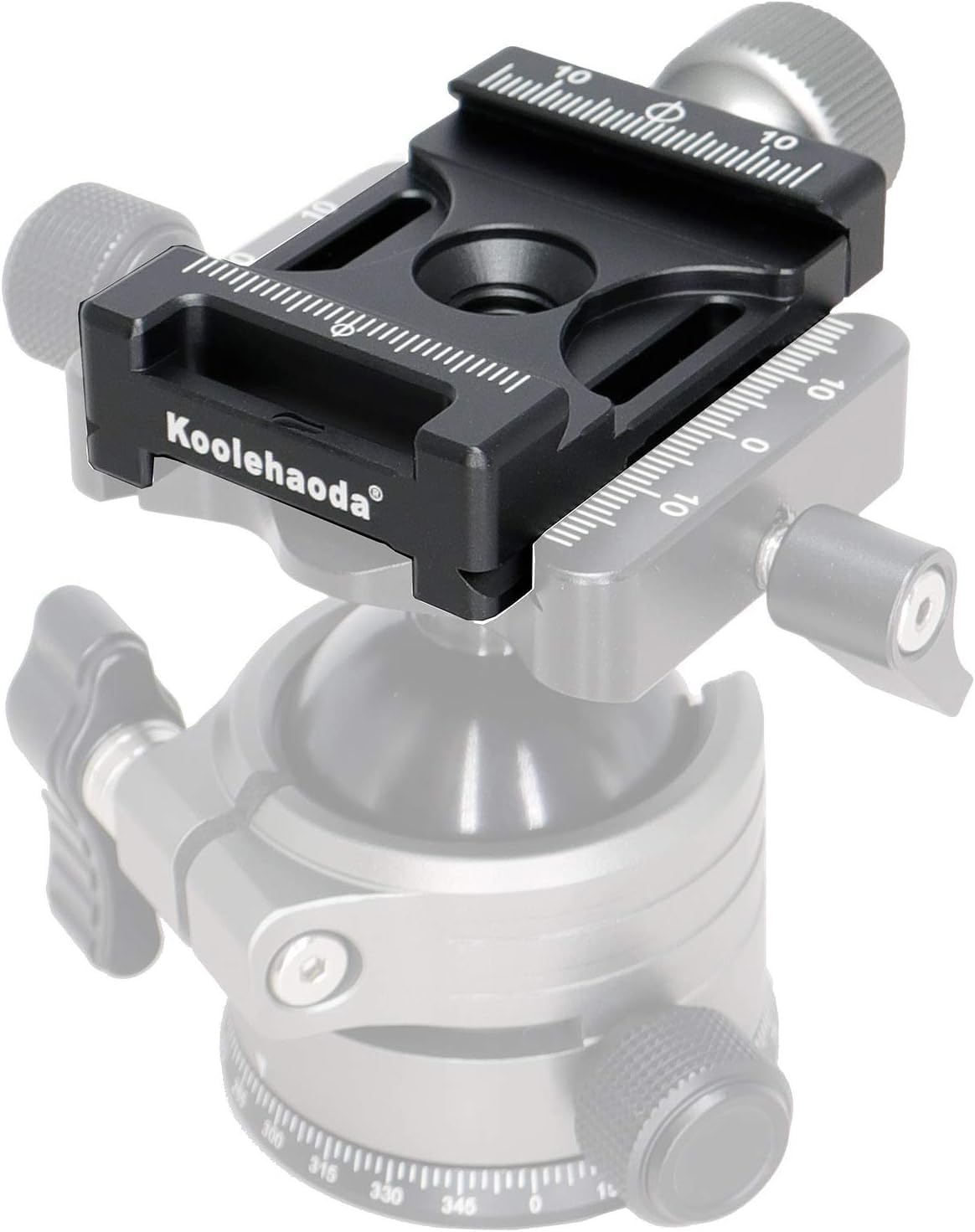 koolehaoda 38 mm Szerokość Milano Tail Quick Release Plate Clamp Compatible Arca Swiss, do 38mm QR Plate, Monopod Ballhead Statyw