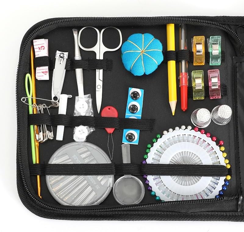 収納ボックス ミシン針 ハンディソーイングボックス 多機能手縫い針と糸ボックス