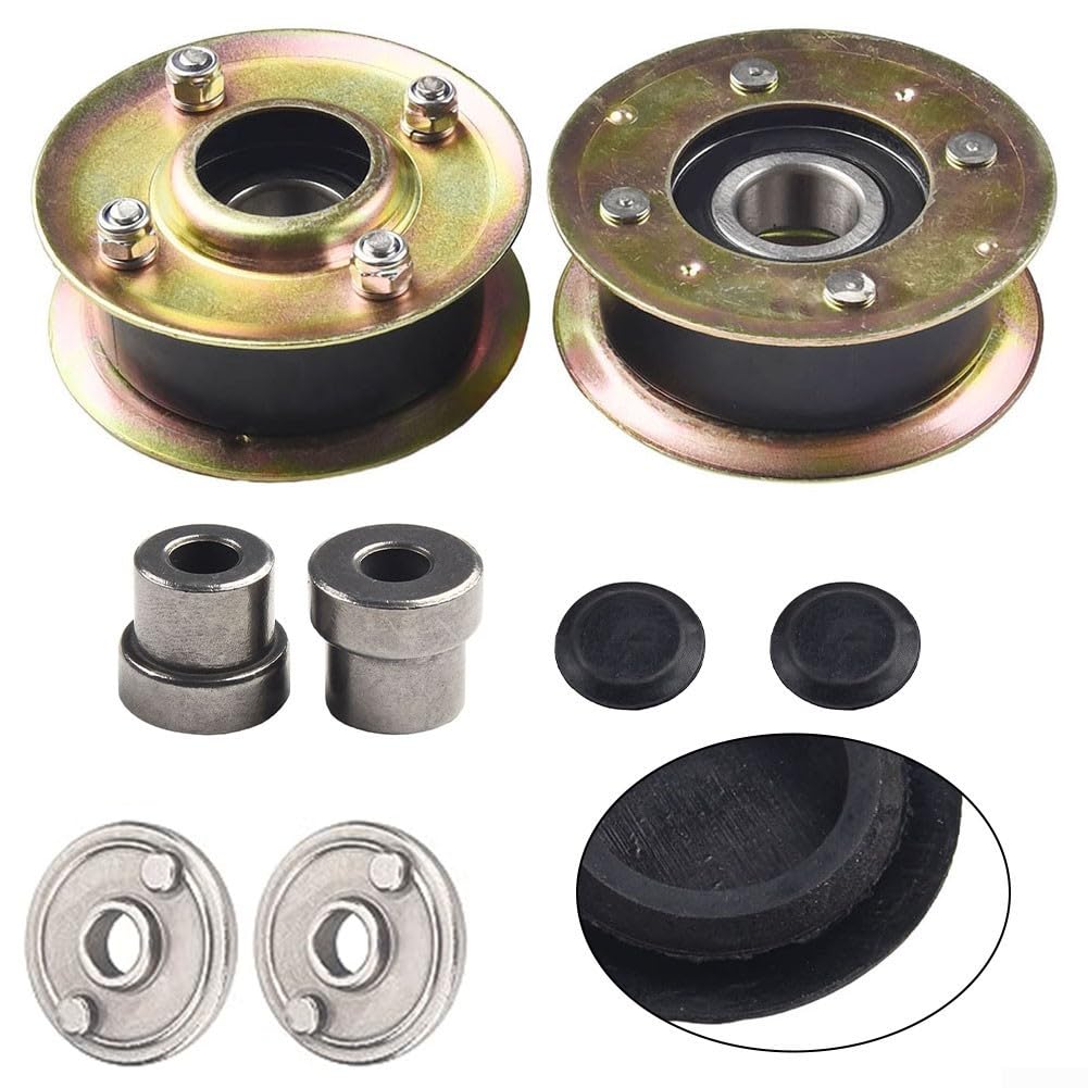 Kit pulegge folle per tosaerba Kit pulegge folli in metallo Kit pulegge folli tosaerba kit parti di ricambio 131-4529 125-2532 per 20199 20200 21199 21200 22200 22210 ECKA30