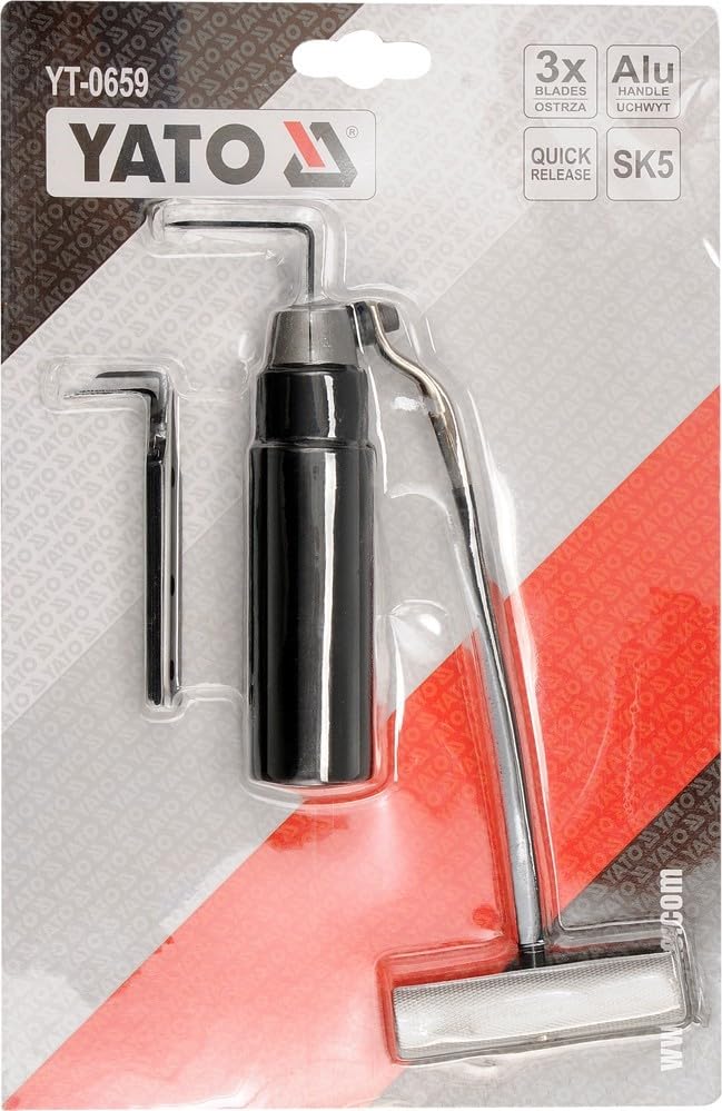 Yato yt-0659 - Quick Release Crop Tool, Black - Image 2