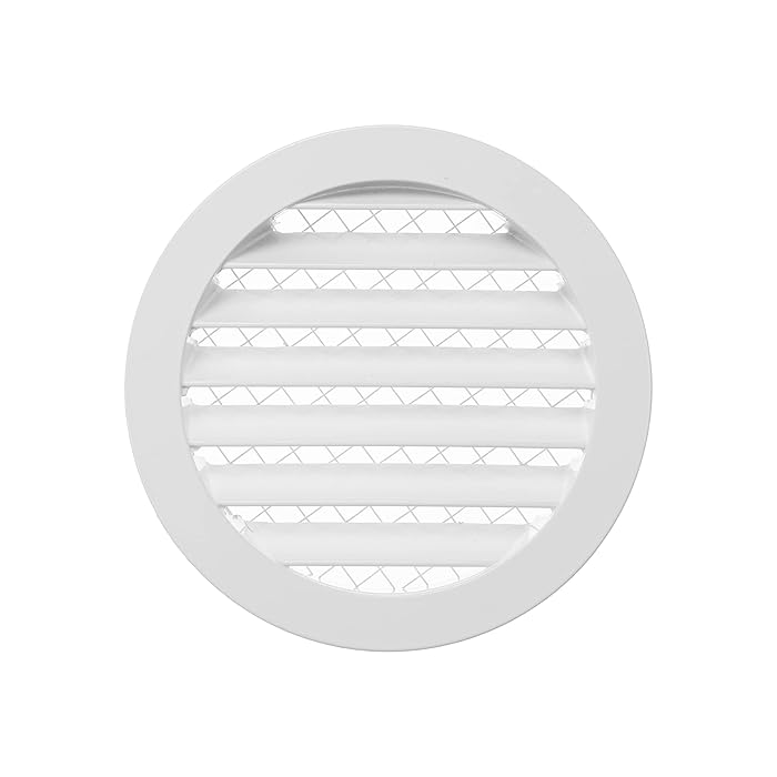 Buy Vent Systems 5" Inch White Soffit Vent Cover Round Air Vent
