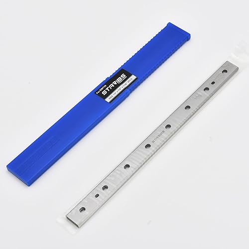 Miniatura 6 de Cuchillas cepilladoras de 13 pulgadas de grosor para cepilladora DeWalt DW735 DW735X, repuesto DW7352 HSS M2 cuchillos de carpintería - Juego de 3