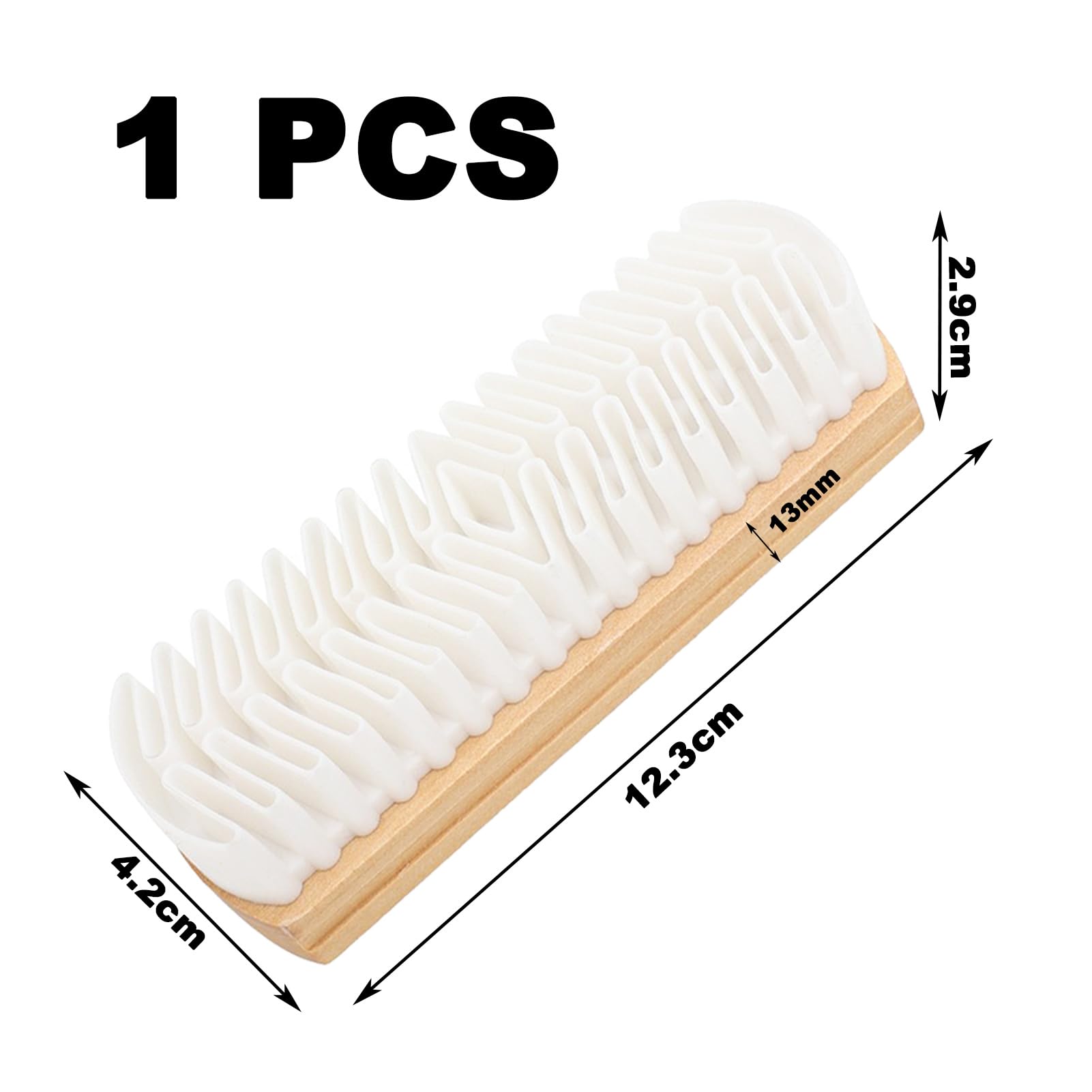 1 Pieza Cepillo para Gamuza,Cepillo Ante Zapatos,Cepillo de Madera Crepe,Cepillo para Zapatos de Ante,para Limpiar Ante,Nobuk o Terciopelo,Gamuza