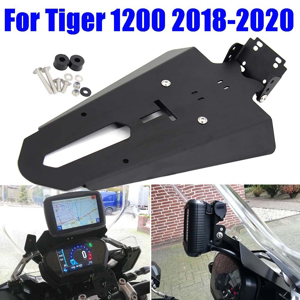 Supporto for telefono cellulare for motocicletta, supporto | for piastra di navigazione GPS, per Triumph, per Tiger 1200 Tiger1200 2018 2019 2020 Accessori