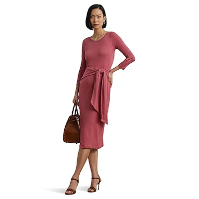 Lauren Ralph Lauren Imalah Long Sleeve Day Dress Women