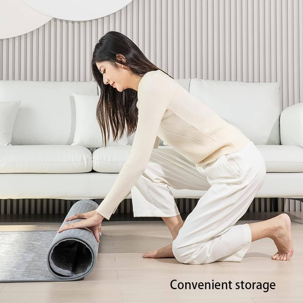 Tappeto riscaldato elettrico in cristallo di carbonio con tatEnergy Efficient Floor Warmer accogliente tappetino riscaldante per casa e ufficio inverno comfort soluzione di calore sicuro e veloce