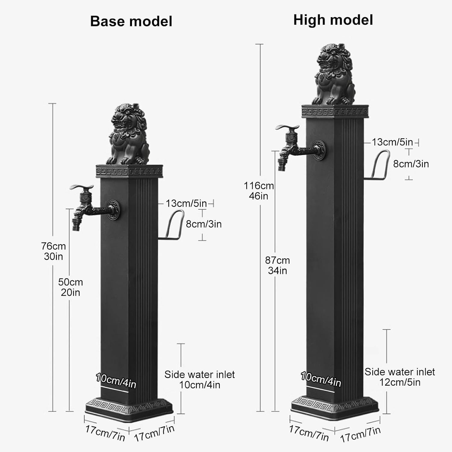 立水栓 水栓柱 2口 ユニソン スプレスタンド60ソリッド ホースハンガーセット 左右 オフブラウン 蛇口2個セット ゴールド 屋外 水道の激安販売 | 水栓柱の通販なら環境生活