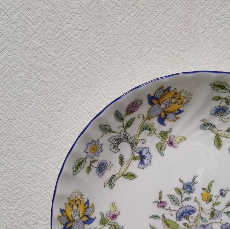 Amazon.co.jp: ミントン・ハドンホール ブループレート 21cm : ホーム