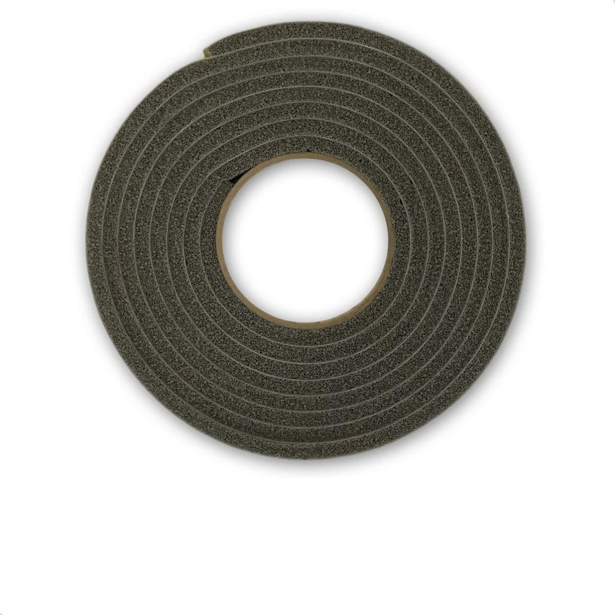 Sealing Tape (Assembly Tape & Seal Foam Tape - No. 1 for Kitchen Cooktop & Ceramic Hob - 5 m Long - Self-Adhesive on one Side - Compressible - Also Foam Rubber & Seal)