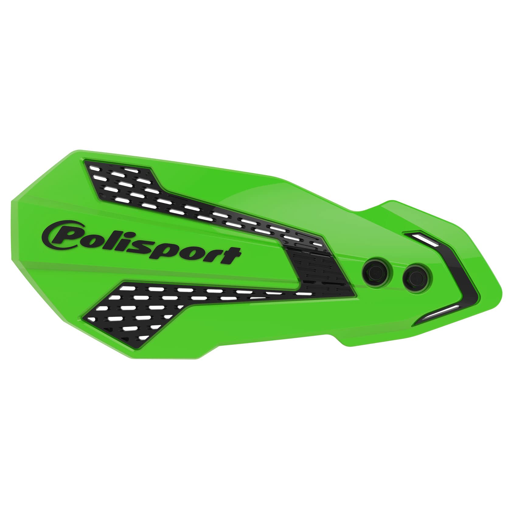 Polisport MX Flow Hand Guards KAWASAKI KX250F 20-26, KX450F 19-23 Green/Black
