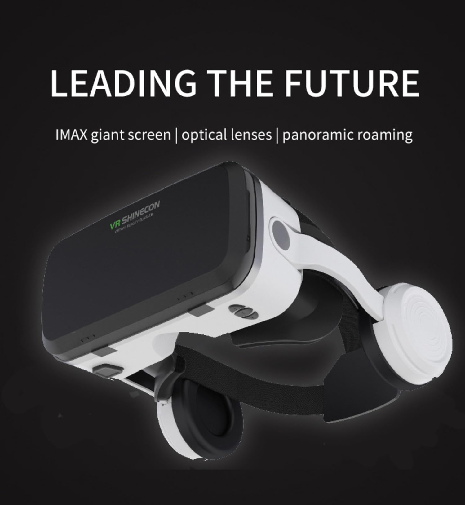 Virtual Reality VR-Headset für iPhone 16, 15, 14, 13 Pro Max Plus, Galaxy S24, S23, S22, VR-Brille mit Fernbedienung, VR-Set für Erwachsene, Kinder, Filme, Videospiele (für Typ-C-Kopfhörer