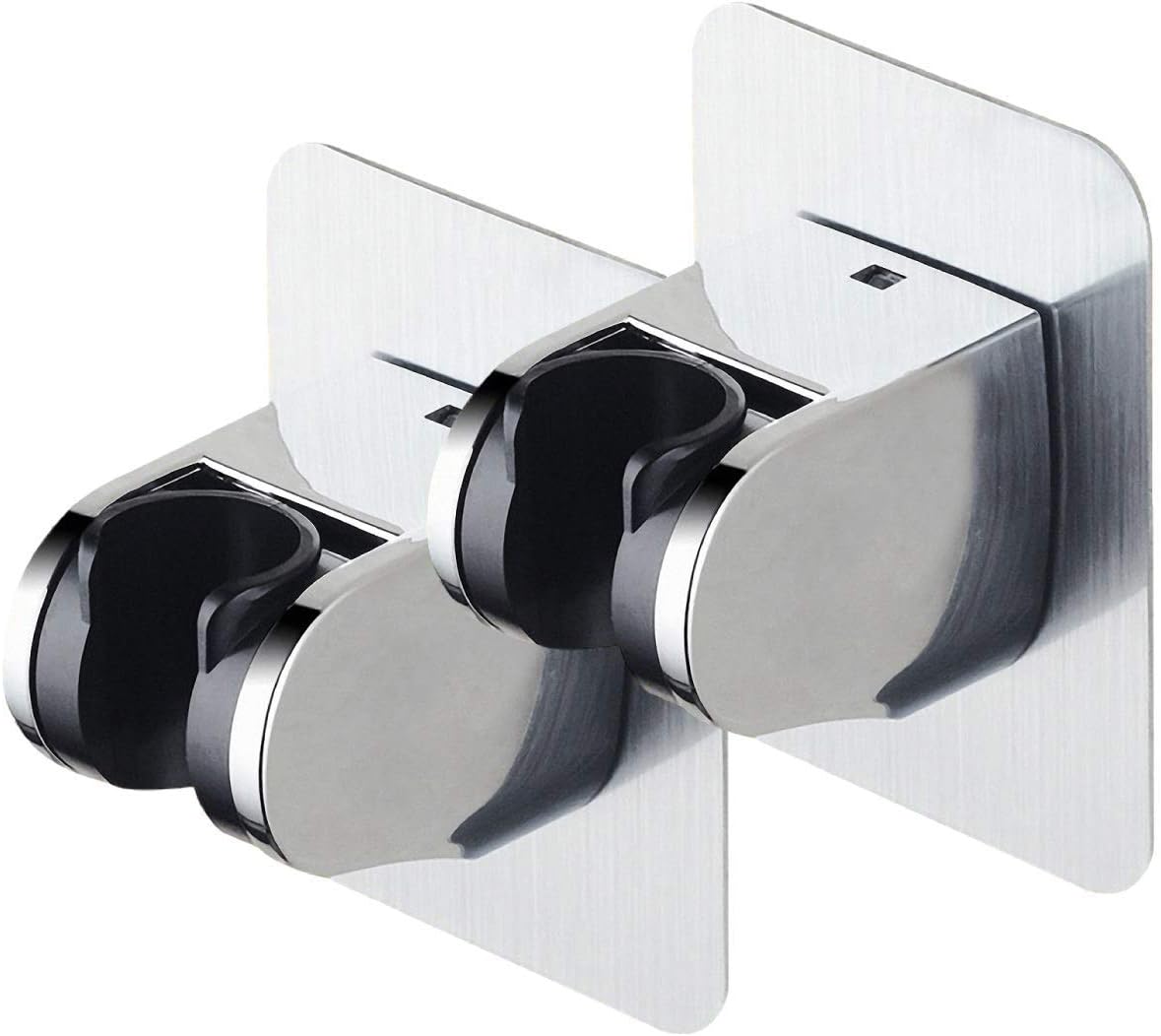 Felimoa シャワーフック 強力粘着式 シャワーヘッドホルダー 7段階角度調節できる 2個セット xcars.co