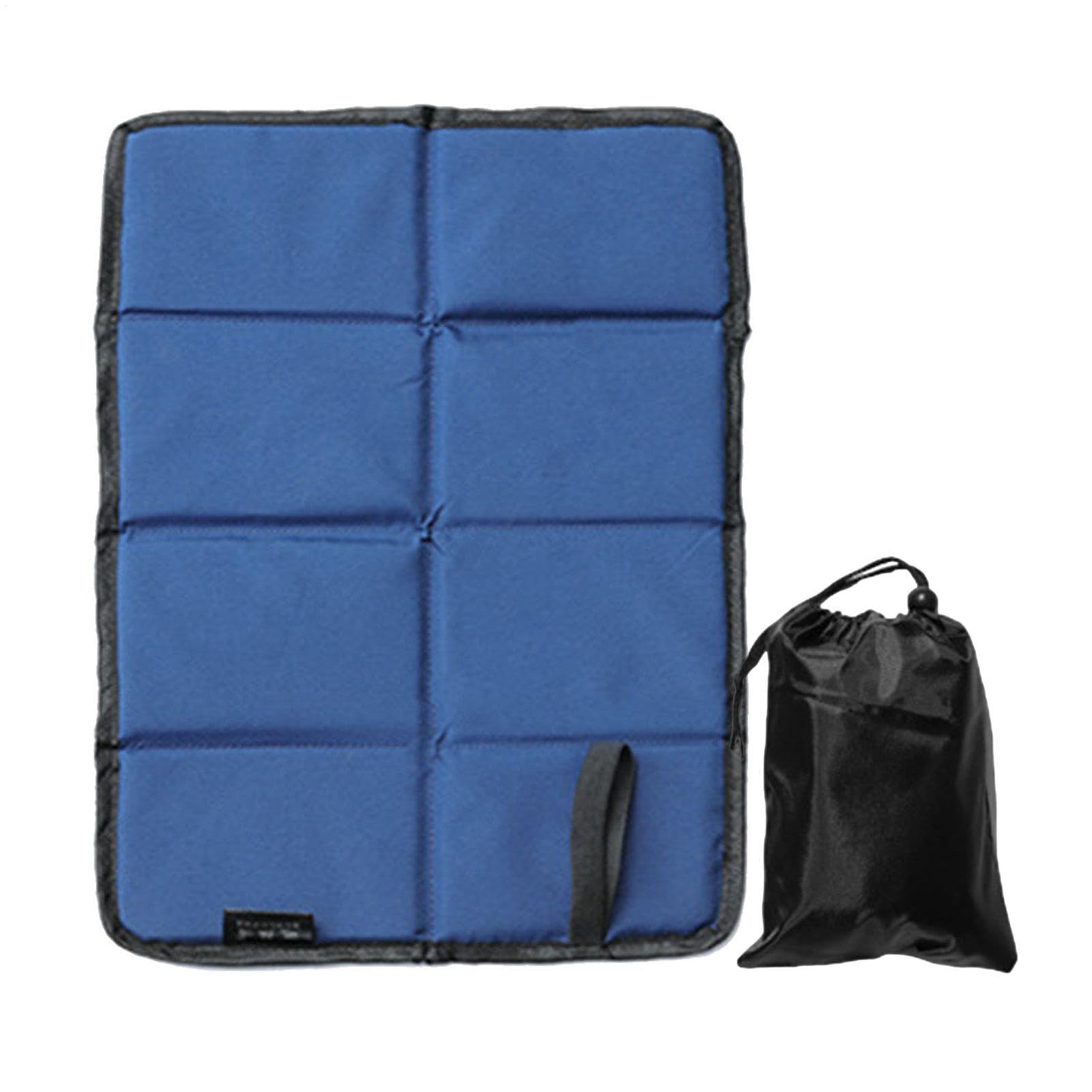 Folding Sit Mat Camping | Camping Seat Cushion | Lightweight Waterproof Foam Seat Pad | Sponge Insulated Cushion Foldable With Storage Bag | For Çamping, Hiking, Festivals & Picnics