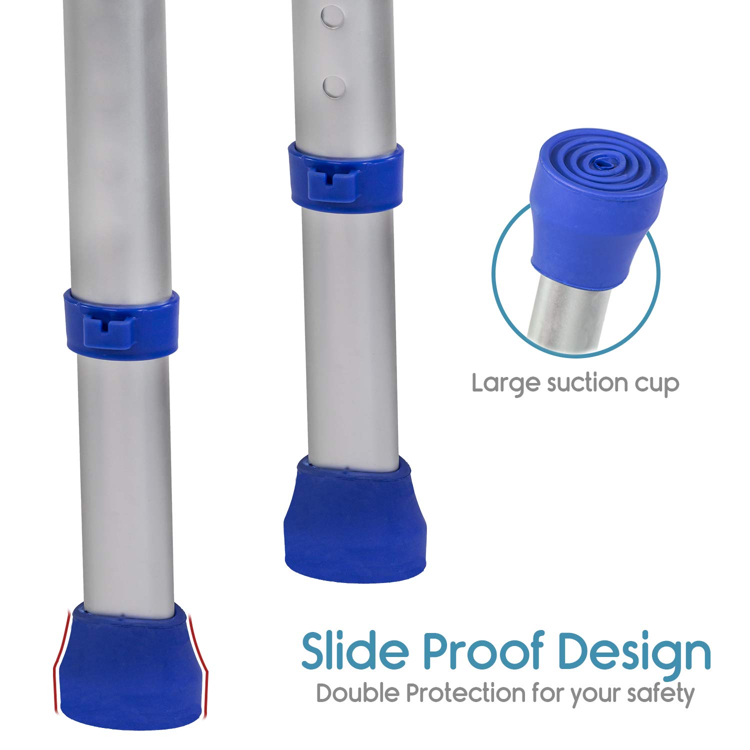 Buy KosmoCare Premium Imported Swivel Shower Stool Height Adjustable