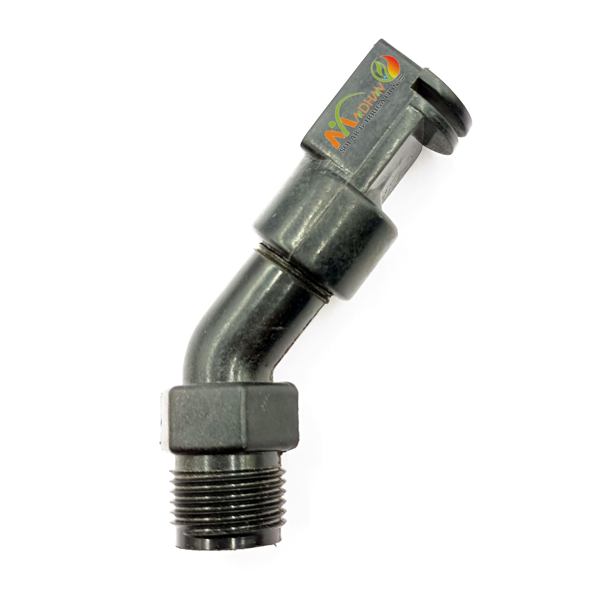 Solar Panel Cleaning Sprinkler, Nylon Material, UV Protection, Made by Nylon Material | 180 Degree | Size -1/2'' Thread | Spray Range 4 Feet Diameter | Set of 5 Pcs