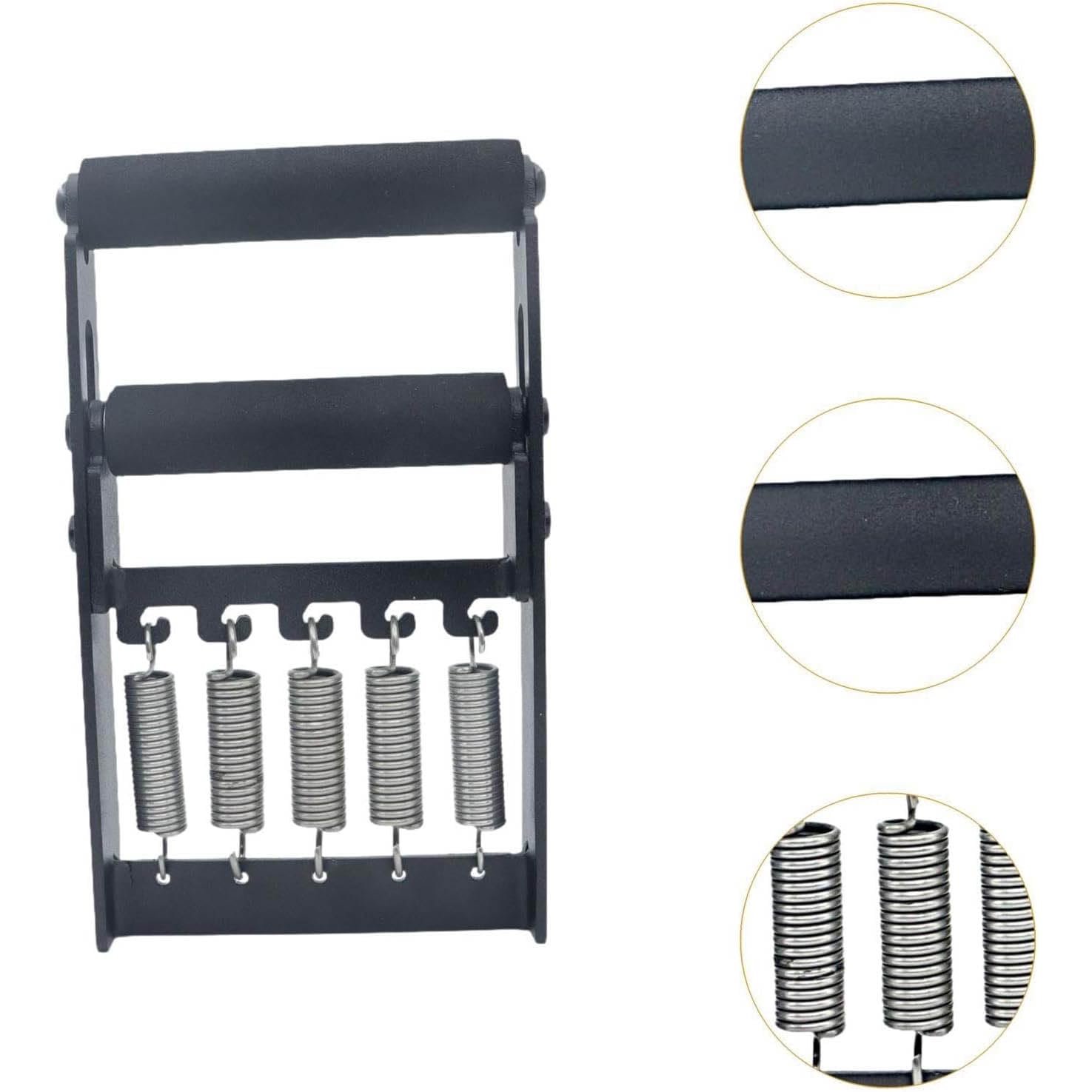 Hand Grip Strengthener, Wrist Forearm Exerciser, Adjustable grip distance, Foam Handle, 300KG load capacity,Portable Forearm Exerciser for Athletes and Musicians