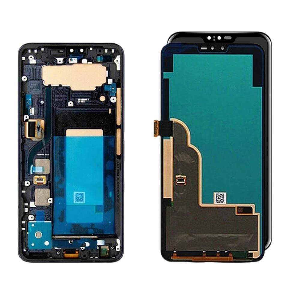 SHOWGOOD LCD para LG V50 ThinQ LM V500 LM V500N LM V500EM LM V500XM LM V450PM LM V450 LCD montaje digitalizador de pantalla (negro sin marco)