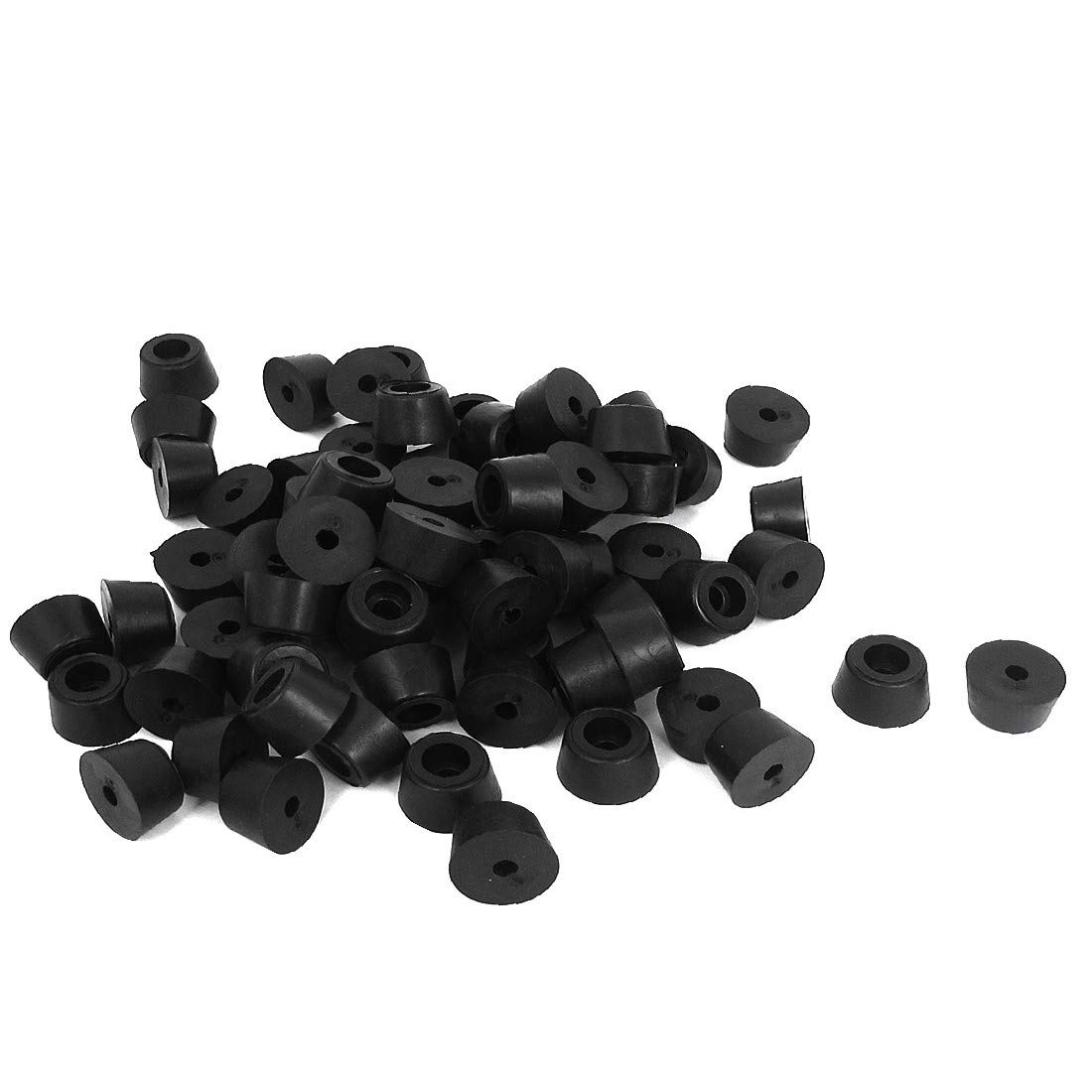 Buy NEW LON0167 100pcs Rubber PC Amplifier Project Box Speaker