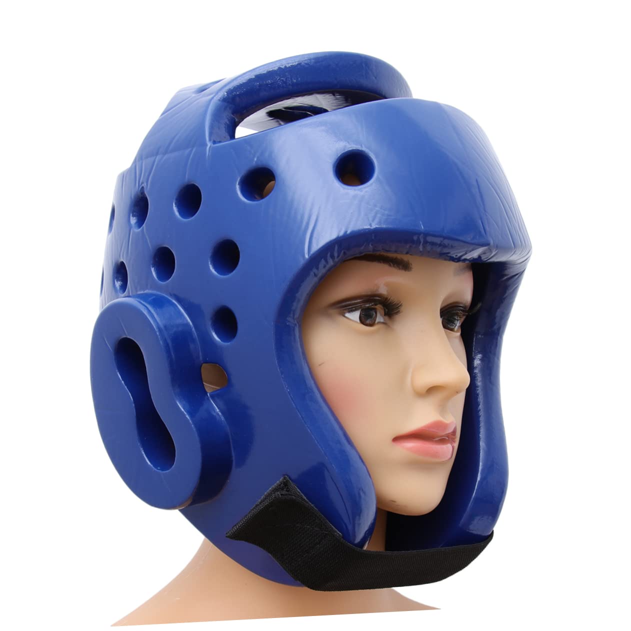 Happyyami Casco de Boxeo para Kickboxing Tocado Equipo de Protección Inflable Kinder Rojo