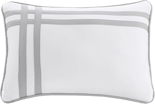 Miniatura 6 de Comfort Spaces Malcom - Juego de edredón acogedor diseño moderno y moderno ropa de cama alternativa a plumón para todas las estaciones fundas a