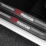 ▶[MULTIFUNKTION]: Er kann nicht nur vorhandene Kratzer abdecken, sondern auch effektiv verhindern, dass die ursprüngliche Türschwelle beim Ein- und Aussteigen zerkratzt und abgenutzt wird, und bietet so perfekten Schutz für Ihr Auto. Er ist auch eine perfekte Dekoration für das Auto und verbessert das Gesamterscheinungsbild Ihres Fahrzeugs.