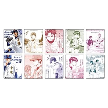 ダイヤのA 降谷暁　WEBくじ　タオル　アクリルスタンド　アクリルカード　セット Amazon.co.jp: ダイヤのA actII 12 沢村栄純&降谷暁BOX [公式